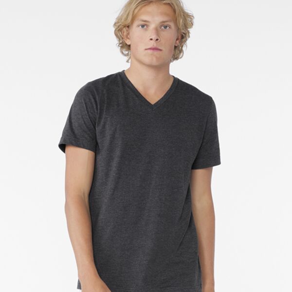 Canvas Unisex Heather CVC V Neck T-Shirt Thumbnail