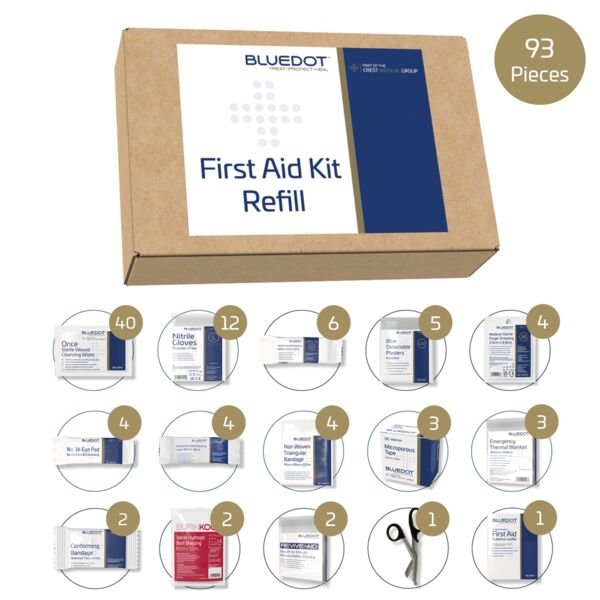 Blue Dot Large BS 8599-1 (2019) Catering First Aid Refill Thumbnail