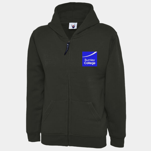 UC506 Childrens Classic Full Zip BC Juniors - STUDENT Thumbnail