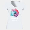 Softstyle® Ladies' V-Neck T-Shirt Thumbnail