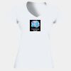 Softstyle® Ladies' V-Neck T-Shirt Thumbnail